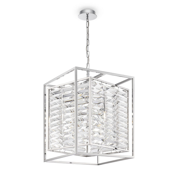 sconto Lampada pendente Neoclassic in Metallo Tening Cromo