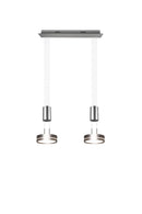 Faretto da Interno a led in Alluminio Nickel Opaco