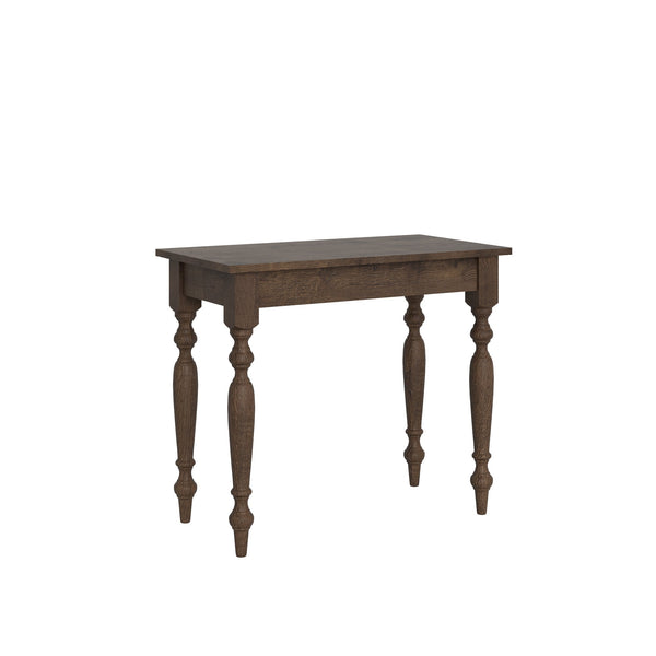 Consolle Allungabile 90-204x48x77 cm in Nobilitato Marrone online