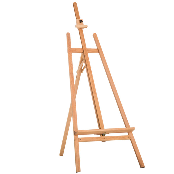 online Cavalletto per Pittura Treppiede 65x68x174-230 cm con Supporto per Tela Regolabile in Legno di Faggio