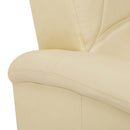 Poltrona Relax Reclinabile 74,5x89/159x100/83,5 h cm in Similpelle Beige