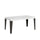 Tavolo Allungabile 120/224x90x77 cm Flame Premium Bianco Frassino
