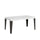 Tavolo Allungabile 120/224x90x77 cm Flame Premium Bianco Frassino
