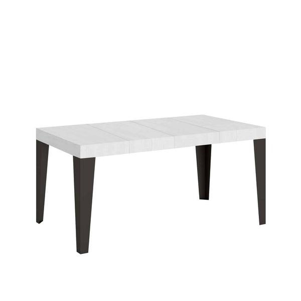 prezzo Tavolo Allungabile 120/224x90x77 cm Flame Premium Bianco Frassino
