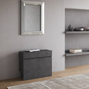 Panche Allungabili Inferiore e Superiore 72-300x26x60 cm Evolve Antracite Spatolato  
