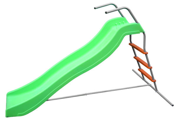 prezzo Scivolo da Giardino 102x188x110cm in Acciaio per Bambini Bauer