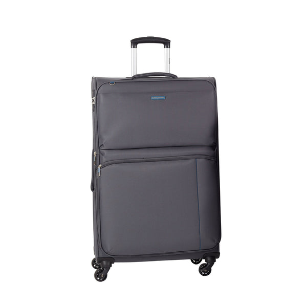 acquista Trolley Valigia Grande Espandibile in Poliestere TSA Ravizzoni Manila Grigio
