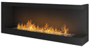 Camino a Bioetanolo da Incasso 120x45 cm Corner 1200 Right Destro Nero