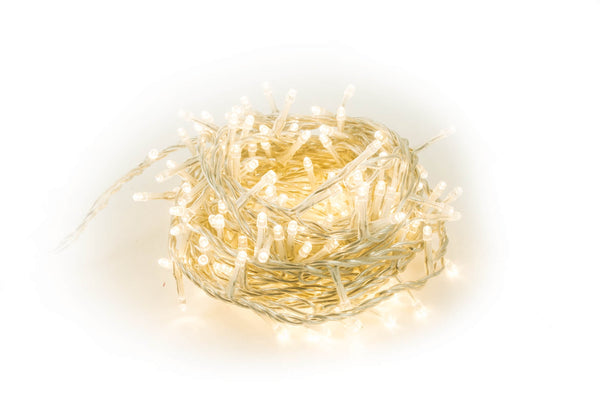 Luci di Natale 300 LED 12m Bianco Caldo da Interno Soriani prezzo