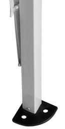 Gazebo da Giardino Pieghevole 3x3m Telo in Poliestere e PVC con Ventilazione Taddei Automatico Bianco