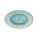 Set 4 Piatti Piani Ø30x3 cm  in Porcellana Sottosmalto VdE Tivoli 1996 Pantelleria 