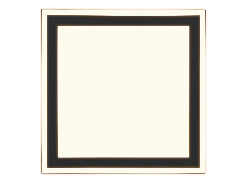 Plafoniera da Interno a LED in Plastica Nero Opaco