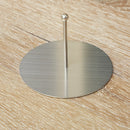 Camino a Bioetanolo da Pavimento 63,5x24x66 cm 4 Bruciatori Capacità 1,2L Bianco  