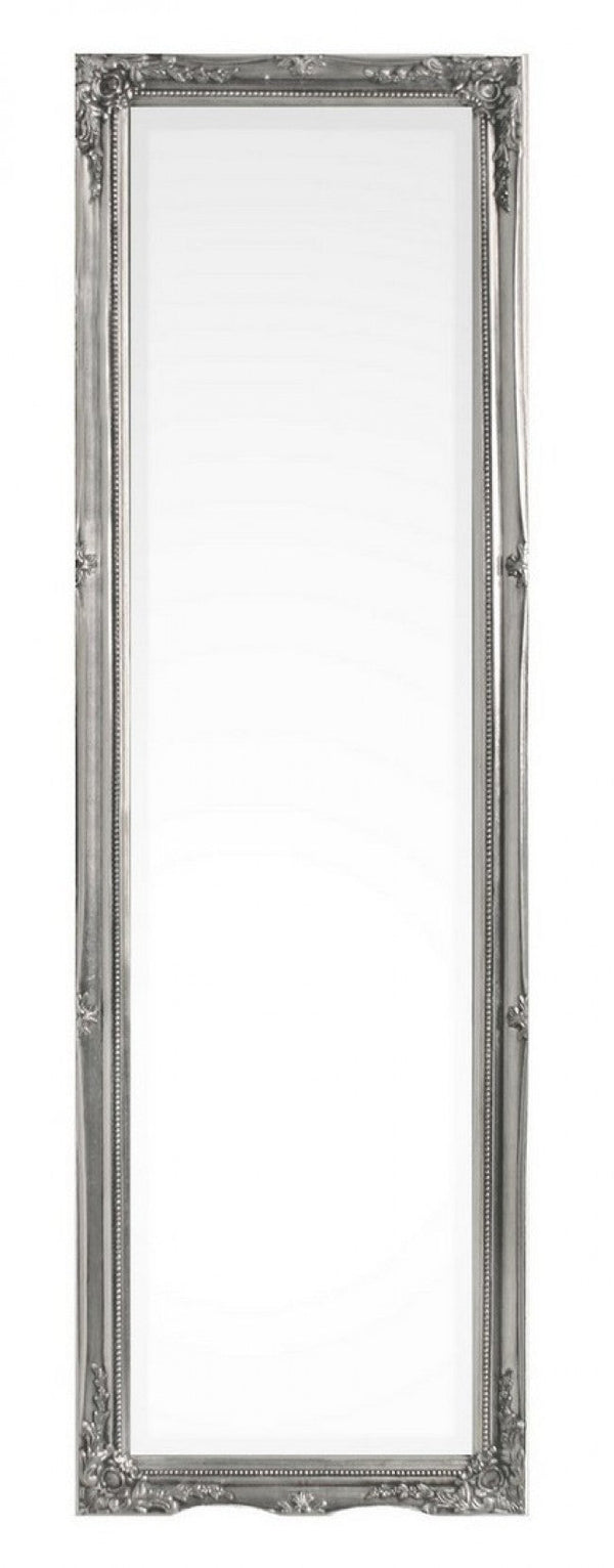 prezzo Specchio Miro con Cornice Argento 36x126 in Legno