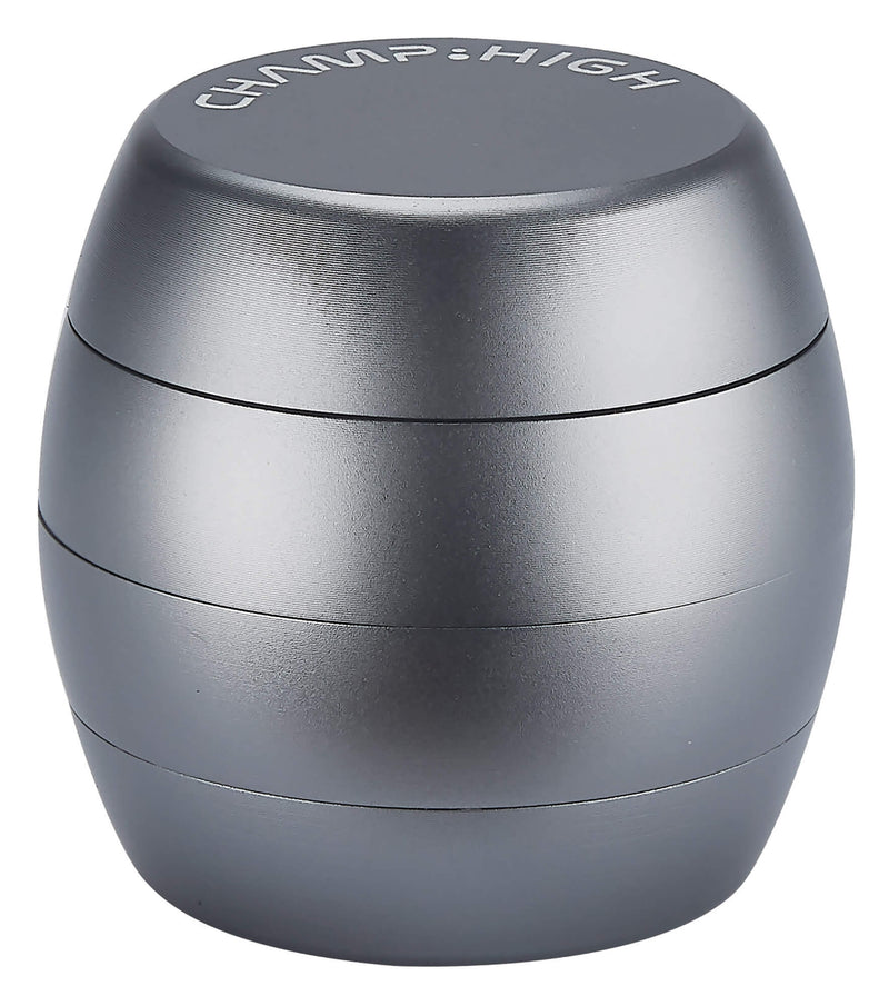 Grinder Ø40 mm 4 Livelli per Spezie Erbe e Tabacco Argento