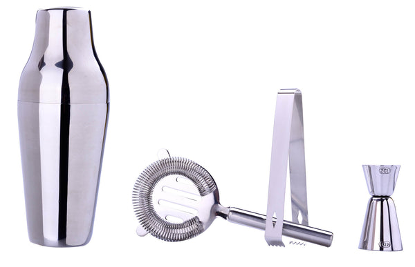 online Set da Cocktail 4 Pezzi in Acciaio Inox