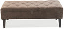 Panca Contenitore 121x51x47 cm in Velluto Soriani Tortora