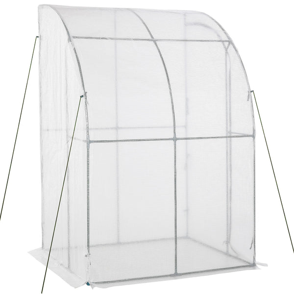 Serra da Giardino a Parete 143x118x212 cm in Polietilene Bianco online