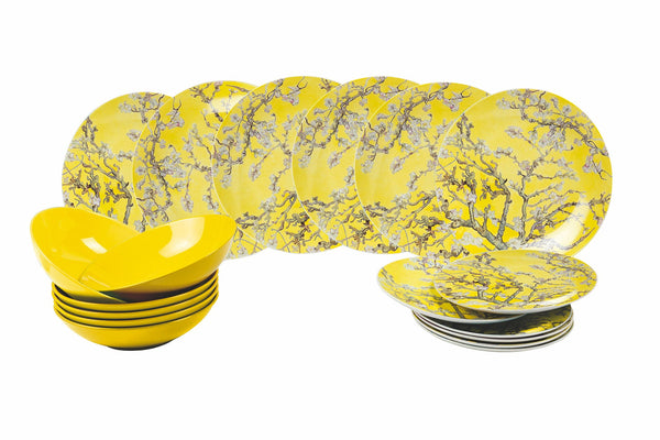 Servizio Piatti 18 Pezzi in Gres e Porcellana Villa d'Este Home Tivoli Japanese Dream acquista