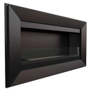 Camino a Bioetanolo da Parete 88x51 cm Flig Las Vegas Nero