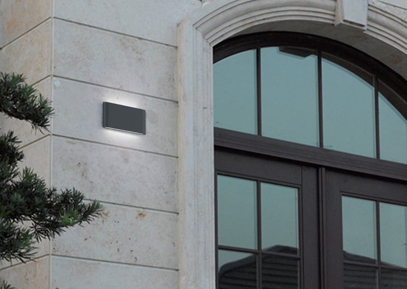 Applique da Esterno a LED in Pressofusione di alluminio Antracite