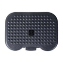 Poggiapiedi da Ufficio Altezza e Inclinazione Regolabile 46x35x11-17 cm 