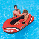 Canotto Gonfiabile 145x87 cm in Vinile Bestway 61099 Hidro Force Rosso