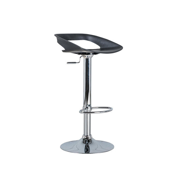 Sgabello Bar 40x40xH69/91 cm in Polipropilene Glen Nero online