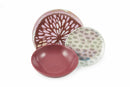 Servizio Piatti 18 Pezzi in Porcellana e Gres Multicolor Villa d'Este Home Tivoli Aurora