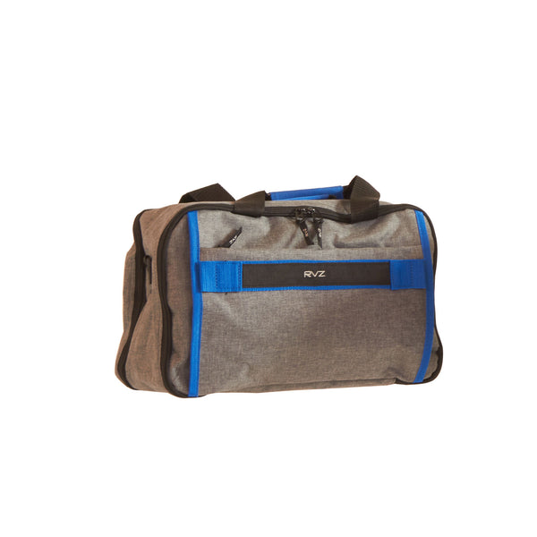 online Borsone da Viaggio Bagaglio a Mano Capienza 20 lt Salvaspazio Underseat in Poliestere Ravizzoni Grigio e Blu