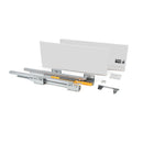 Cassetto Esterno Concept 30 Kg H185 mm P 450 Verniciato Bianco Acciaio Emuca