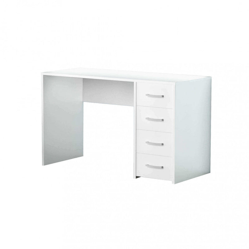 Scrivania Porta Pc Topaz Bianco 120x50x74 h cm in Truciolare bilaminato Bianco