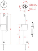 Fontana da Giardino con Doppio Rubinetto e Secchio Belfer 42/ARRC Cactus Alluminio