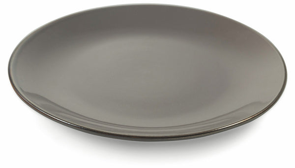 Set 6 Piatti Piani Ø26,5x2,5 cm in Gres Villa d'Este Home Tivoli Royal Passion Marrone prezzo