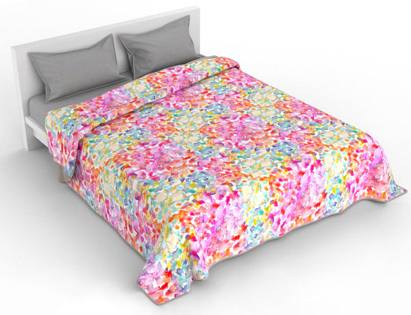 online Trapuntino 1 Piazza e Mezzo 100gr con Stampa in Microfibra Spring