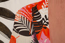 Stampa Dipinta Lady Jungle 1 80x2,8x120 cm in Legno e Tessuto