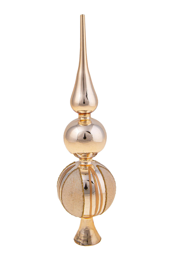 Set 2 Puntale con Glitter H30 cm prezzo