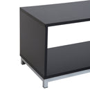 Mobile TV in Legno Nero 114x40x40.5 cm 