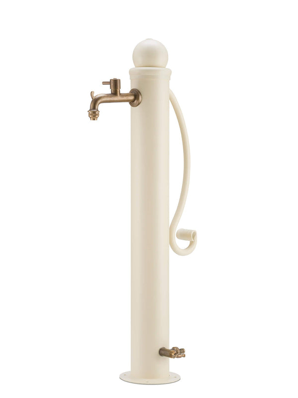 acquista Fontana da Giardino con Manico e Doppio Rubinetto Belfer 42/ARRP Avorio