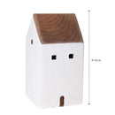 Set 2 Casette Legno 10x10 H 19 cm 