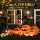 Zucche di Halloween Gonfiabili 240x80x120 cm con Luci a LED 