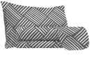 Set Lenzuola Sopra Sotto e Federe in Microfibra City Life Grey Varie Misure