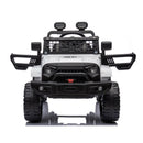 Macchina Elettrica per Bambini 12V Baby Fuoristrada Bianca