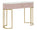Console Montpellier Rosa 100x40x75 cm in Ferro Legno