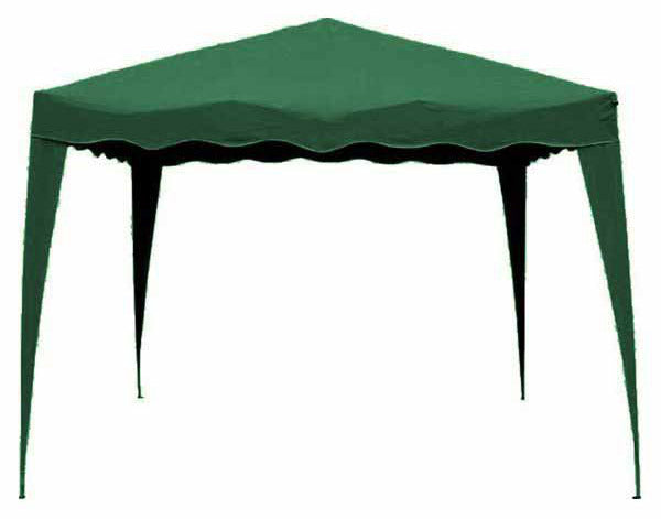 Gazebo da Giardino Pieghevole 3x3m Tessuto Poliestere Becker Verde sconto