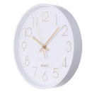 Orologio da Parete Ø30 cm in Plastica Bianco
