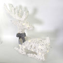 Renna plastica con Led bianco cm 56x17xh49