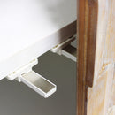 Mobile Antwan 180x45x80 h cm in Legno Bianco