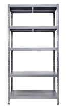 Scaffale in Metallo 5 Ripiani 100x40x195 cm Maciste Zincato Seconda Scelta