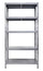 Scaffale in Metallo 5 Ripiani 120x40x195 cm Maciste Zincato